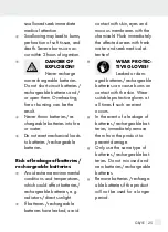 Предварительный просмотр 25 страницы LIVARNO home HG06280 Operation And Safety Notes