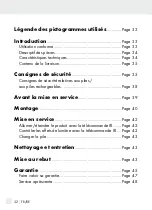 Предварительный просмотр 32 страницы LIVARNO home HG06280 Operation And Safety Notes