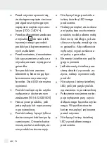 Предварительный просмотр 68 страницы LIVARNO home HG06280 Operation And Safety Notes