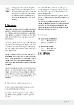 Preview for 17 page of LIVARNO home HG06586A Operation And Safety Notes