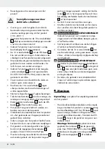 Preview for 28 page of LIVARNO home HG06586A Operation And Safety Notes