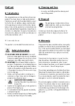 Preview for 3 page of Livarno Living 290568 Assembly, Operating And Safety Instructions