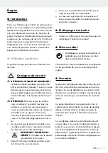 Preview for 5 page of Livarno Living 290568 Assembly, Operating And Safety Instructions