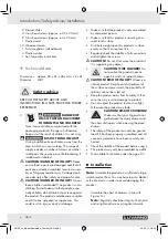 Preview for 2 page of Livarno Living Z30613A Manual