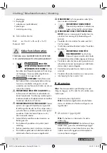 Preview for 8 page of Livarno Living Z30613A Manual