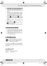 Preview for 9 page of Livarno Living Z30613A Manual