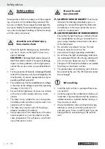 Preview for 6 page of LIVARNO LUX 101253 Assembly And Safety Advice