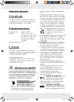 Предварительный просмотр 5 страницы LIVARNO LUX 102617 Operation And Safety Notes