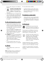 Предварительный просмотр 6 страницы LIVARNO LUX 102617 Operation And Safety Notes