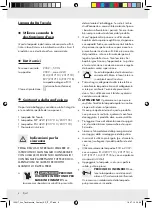 Предварительный просмотр 8 страницы LIVARNO LUX 102617 Operation And Safety Notes