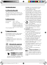 Предварительный просмотр 11 страницы LIVARNO LUX 102617 Operation And Safety Notes