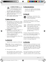 Предварительный просмотр 15 страницы LIVARNO LUX 102617 Operation And Safety Notes