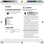 Preview for 8 page of LIVARNO LUX 102733 Operation And Safety Notes