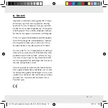 Preview for 19 page of LIVARNO LUX 102733 Operation And Safety Notes