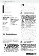 Предварительный просмотр 20 страницы LIVARNO LUX 103128 Operation And Safety Notes