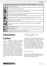 Предварительный просмотр 23 страницы LIVARNO LUX 103128 Operation And Safety Notes