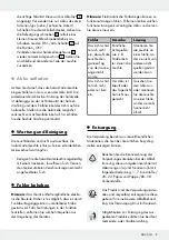 Preview for 9 page of LIVARNO LUX 10603A Assembly, Operating And Safety Instructions