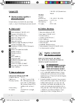 Preview for 8 page of LIVARNO LUX 106339 Assembly, Operating And Safety Instructions