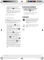 Preview for 10 page of LIVARNO LUX 106339 Assembly, Operating And Safety Instructions