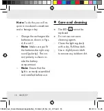 Preview for 16 page of LIVARNO LUX 106346 Assembly, Operating And Safety Instructions