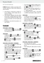 Preview for 34 page of LIVARNO LUX 106745 Assembly, Operating And Safety Instructions