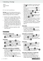 Preview for 40 page of LIVARNO LUX 106745 Assembly, Operating And Safety Instructions