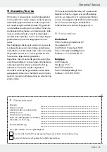 Предварительный просмотр 25 страницы LIVARNO LUX 106819 Operation And Safety Notes