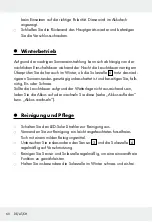 Preview for 60 page of LIVARNO LUX 109613 Assembly, Operating And Safety Instructions