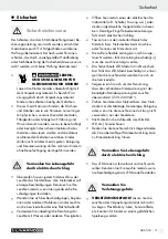 Preview for 13 page of LIVARNO LUX 110450 Operation And Safety Notes