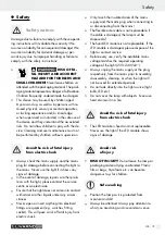 Preview for 19 page of LIVARNO LUX 110450 Operation And Safety Notes