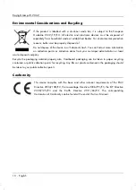 Preview for 12 page of LIVARNO LUX 110607 User Manual And Service Information