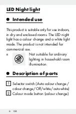 Preview for 6 page of LIVARNO LUX 110728 Operation And Safety Notes