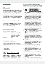 Preview for 11 page of LIVARNO LUX 110729 Operation And Safety Notes