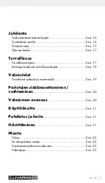 Предварительный просмотр 15 страницы LIVARNO LUX 112105 Assembly, Operating And Safety Instructions