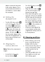 Preview for 14 page of LIVARNO LUX 113227 Assembly, Operating And Safety Instructions