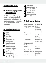 Preview for 28 page of LIVARNO LUX 113227 Assembly, Operating And Safety Instructions