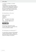 Preview for 20 page of LIVARNO LUX 14115702L Assembly, Operating And Safety Instructions