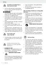 Preview for 8 page of LIVARNO LUX 14129705L Operation And Safety Notes