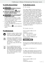 Preview for 23 page of LIVARNO LUX 14135306L Operation And Safety Notes