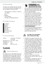 Preview for 15 page of LIVARNO LUX 14136401L Operation And Safety Notes