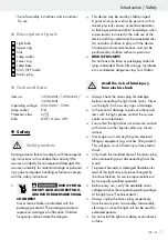 Preview for 21 page of LIVARNO LUX 14136401L Operation And Safety Notes