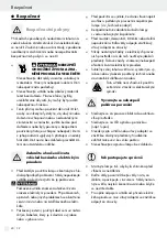 Preview for 40 page of LIVARNO LUX 14138204L Operation And Safety Notes