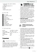 Preview for 39 page of LIVARNO LUX 14144702L Operation And Safety Notes