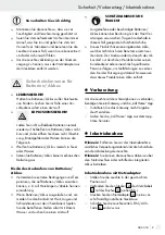 Предварительный просмотр 9 страницы LIVARNO LUX 14148906L Operation And Safety Notes