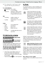 Предварительный просмотр 37 страницы LIVARNO LUX 14148906L Operation And Safety Notes