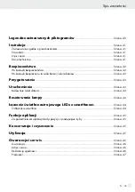 Предварительный просмотр 39 страницы LIVARNO LUX 14148906L Operation And Safety Notes