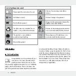 Preview for 5 page of LIVARNO LUX 2000.006.060 Operation And Safety Notes