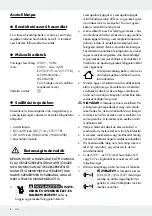 Preview for 9 page of LIVARNO LUX 270134 Operation And Safety Notes