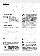 Preview for 12 page of LIVARNO LUX 270134 Operation And Safety Notes