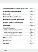 Preview for 14 page of LIVARNO LUX 270250 Assembly, Operating And Safety Instructions